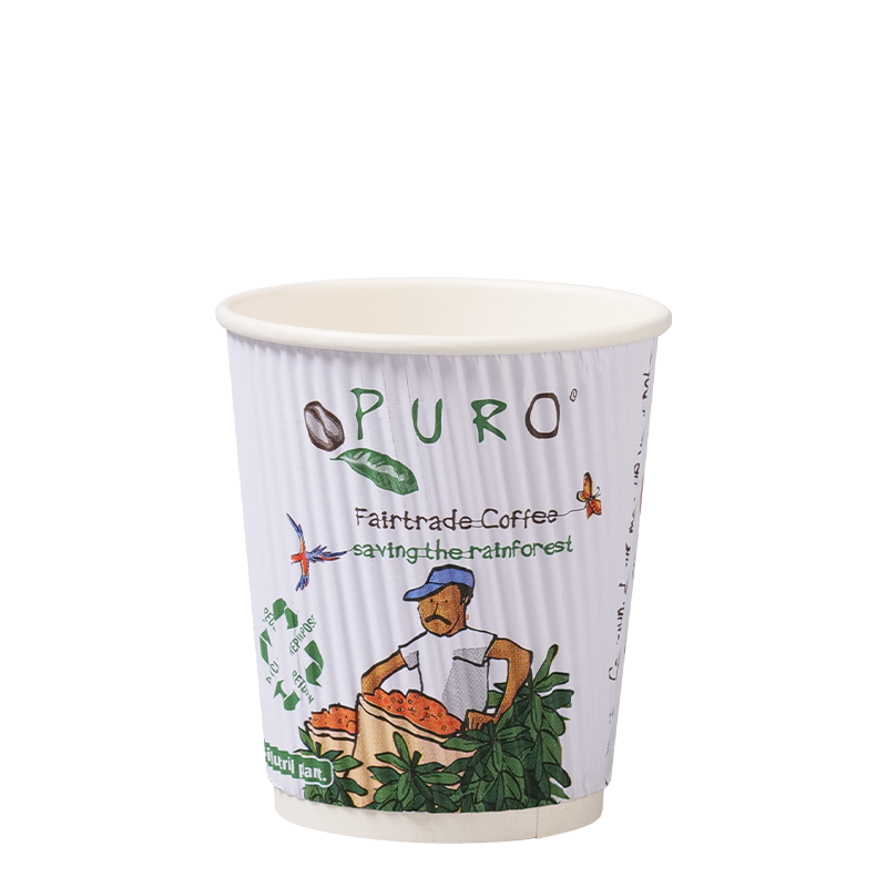 রিপল ওয়াল পেপার কাপ